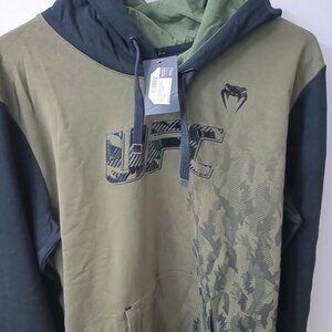 UFC Venum Authentic Fight Week Womens Khaki Pullover Hoodie (XXL) NWT